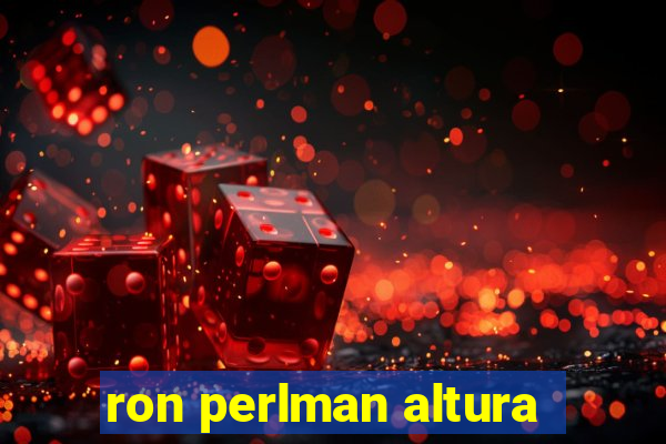 ron perlman altura